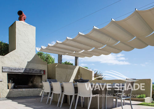 Wave Shade Retractable Shade Covers